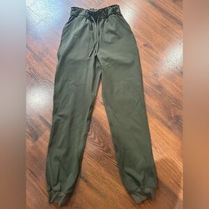 lululemon athletica Olive Green Joggers